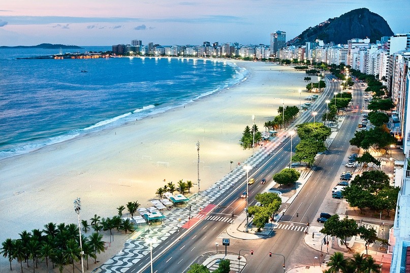 Пляж Копакабана в Рио